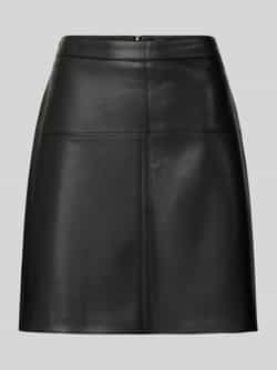 Christian Berg Woman Minirok in leerlook