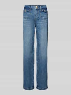 MOS MOSH Loose fit jeans met klepzakken model 'Colette'