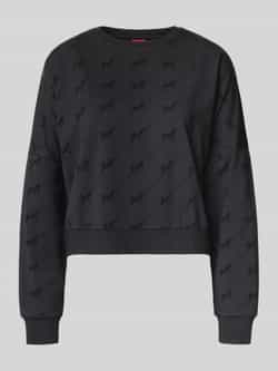 HUGO Oversized sweatshirt van katoenmix model 'LOKKY'