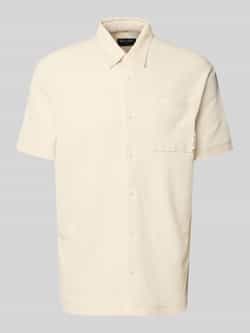 Marc O'Polo Regular fit poloshirt met fijne wafelstructuur