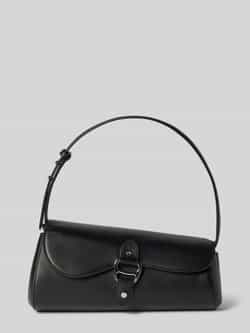Lauren Ralph Lauren Handtas van echt runderleer met logo-applicatie