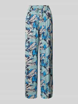 Schiesser Straight leg pyjamabroek met vaste plooien model 'Mix+Relax'