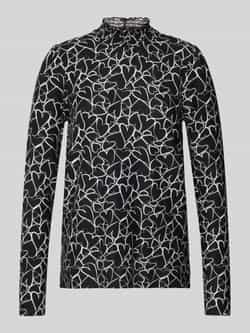 Tom Tailor Denim Regular fit shirt met lange mouwen van viscosemix