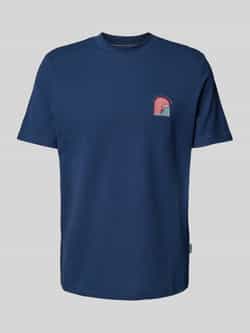 Blend T-shirt met motief- en statementstitching model 'JOBBE'