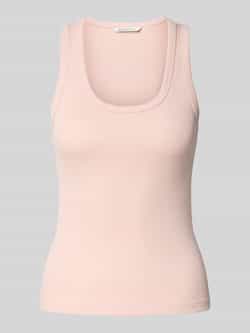 Tom Tailor Denim Slim fit tanktop van katoenmix