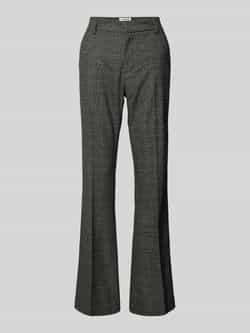 Zadig & Voltaire Flared stoffen broek met persplooien model 'PREVU TAILLEUR'