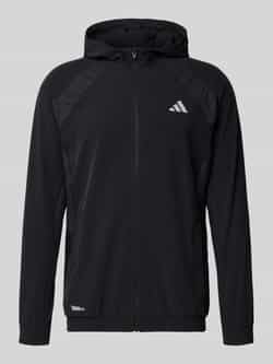 adidas Training Sweatjack met logoprint en capuchon
