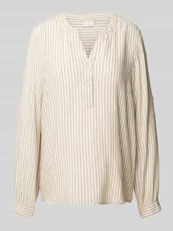 Kaffe Blouse met korte knoopsluiting model 'milia'