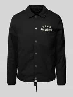 DEUS EX MACHINA Jack met labelstitching model 'Workshop Coach'
