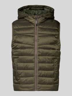 Jack & jones Bodywarmer met capuchon en steekzakken