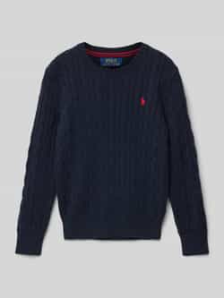 Polo Ralph Lauren Teens Gebreide pullover met labelstitching