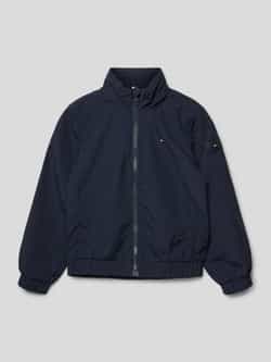 Tommy Hilfiger Teens Regular fit bomberjack met labelopschrift