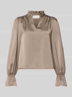 NEO NOIR Relaxed fit blouse met tuniekkraag model 'Amara'