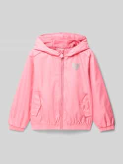 s.Oliver RED LABEL Regular fit tussenjack met reflecterende printdetails