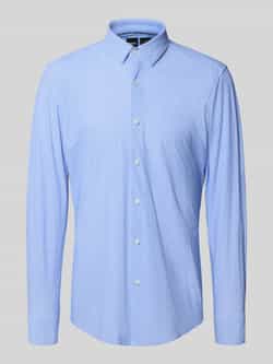 Boss Slim fit shirt van elastische jersey model 'Style P-HANK-S-KENT-C1-222'