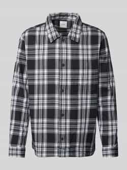 Calvin Klein Geruit overhemd TWILL CHECK SNAPS OVERSHIRT