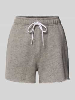 Polo Ralph Lauren Sweatshorts met gerafelde zoom en achterzak