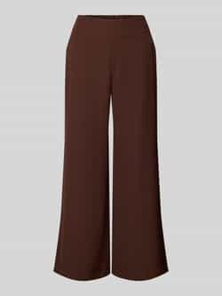 Zero Broek met wijde pijpen en elastische band