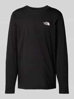 The North Face Shirt met lange mouwen en labelprint