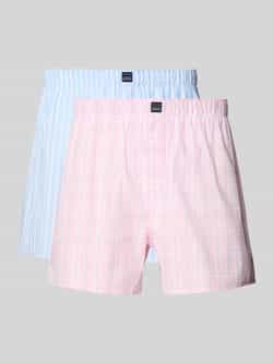 Christian Berg Men Boxershort met elastische band in een set van 2 stuks