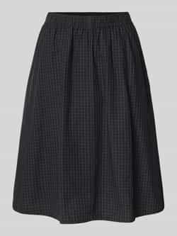 Weekday Knielange rok met steekzakken model 'Tunis'