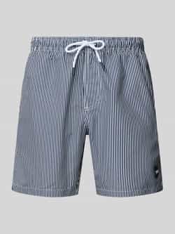 Shiwi Regular fit zwembroek met labelpatch model 'Mike'