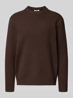 Only & Sons Relaxed fit pullover van katoenmix met wol model 'JAMES'