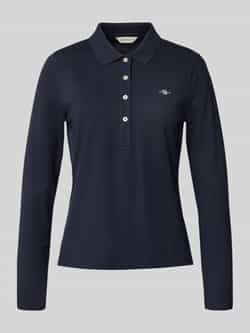 Gant Poloshirt met lange mouwen SLIM SHIELD LS PIQUE POLO