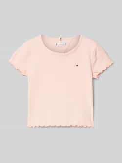 Tommy Hilfiger Teens T-shirt met geschulpte zoom model 'ESSENTIAL'