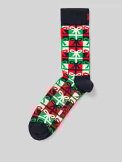 Happy Socks Sokken met labelopschrift model 'Multi Color Gift'