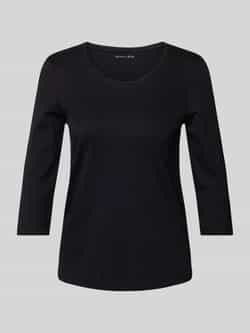 Christian Berg Woman T-shirt met 3 4-mouwen in effen design