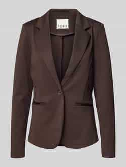 Ichi Slim fit blazer met paspelzakken model 'KATE'