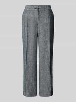 Opus Stoffen broek met verkorte pasvorm model 'Maikito'