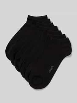 CAMANO Sneakersokken met ribboordjes in een set van 7 paar model 'Soft'