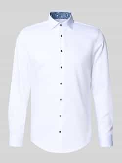 Seidensticker Slim fit zakelijk overhemd met kentkraag model 'New Kent'