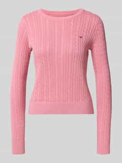 Tommy Jeans Regular fit gebreide pullover van zuiver katoen
