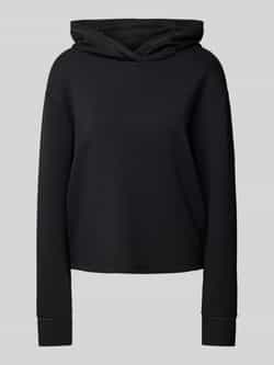Comma Oversized hoodie met elastische mouwboorden
