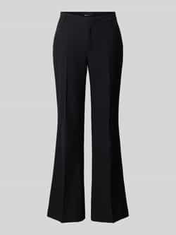 Gina Tricot Bootcut stoffen broek met persplooien