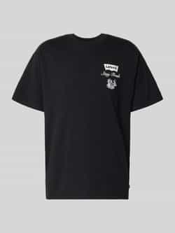 Levi's T-shirt met labelprint