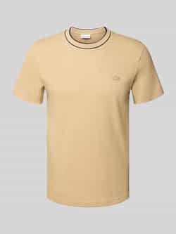 Lacoste Regular fit T-shirt van katoenmix