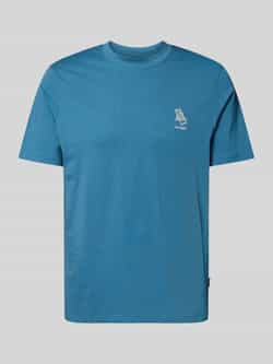Blend T-shirt met stitchingdetail model 'JEPPE'