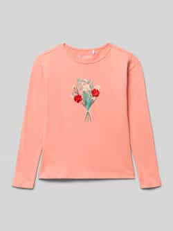 BLUE SEVEN Shirt met lange mouwen en motiefprint