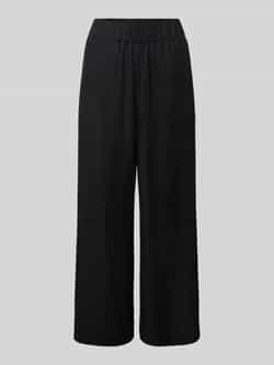 Marc O'Polo DENIM Wide leg stoffen broek met verkort model