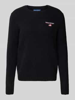 Polo Ralph Lauren Regular fit pullover van wolmix met alpaca