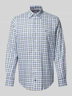 Tommy Hilfiger Slim fit zakelijk overhemd met kentkraag model 'John'