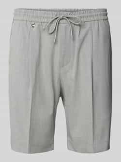 Antony Morato Regular fit korte broek met bandplooien model 'NEIL'