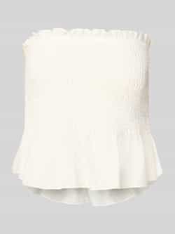 Only Slim fit korte top van puur katoen model 'KATIE'