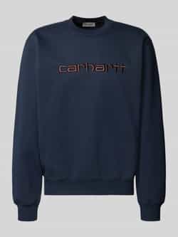 Carhartt Work In Progress Sweatshirt met labelstitching