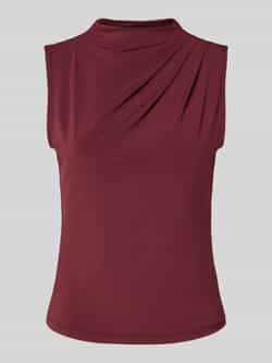 Pieces Shaped fit top met opstaande kraag model 'MADISON'