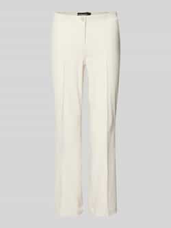 CAMBIO Bootcut stoffen broek met verkorte pasvorm model 'ROS EASY KICK'